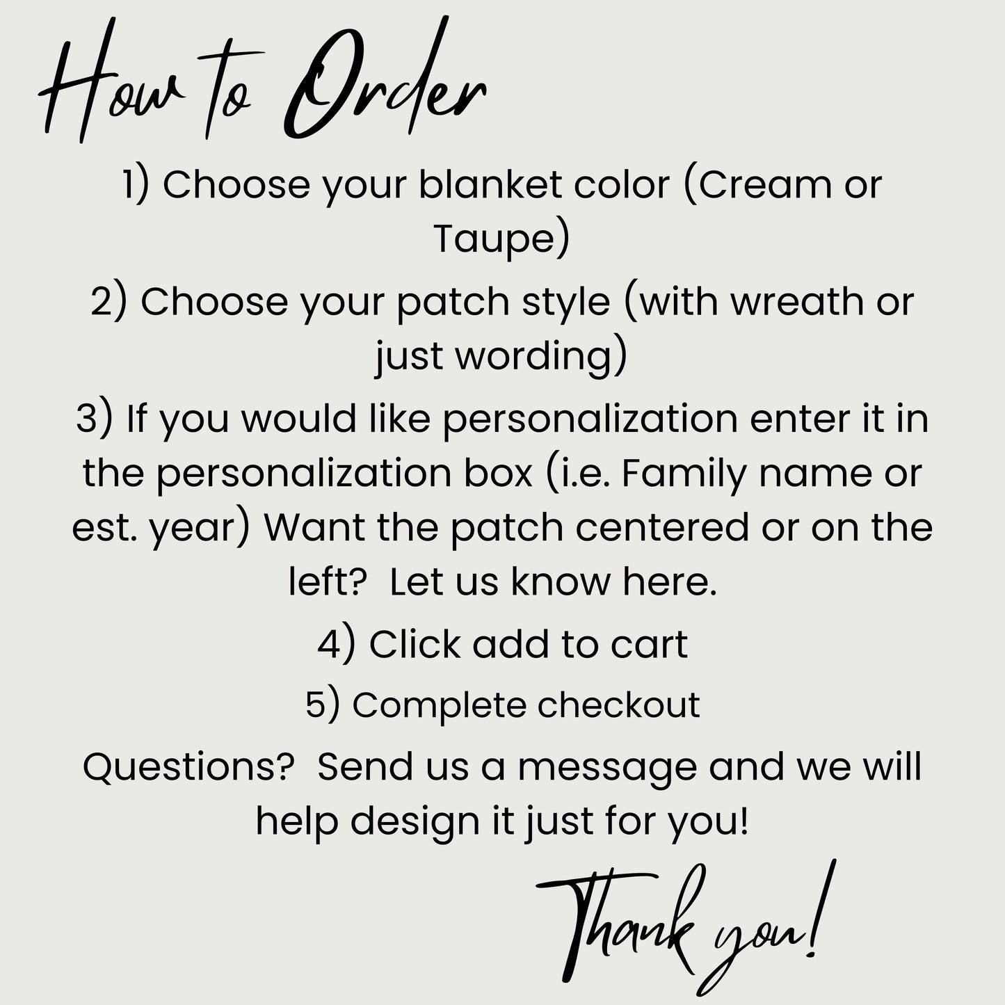 Custom Name Blanket with Leather Patch – Personalized Faux Fur Sherpa Throw