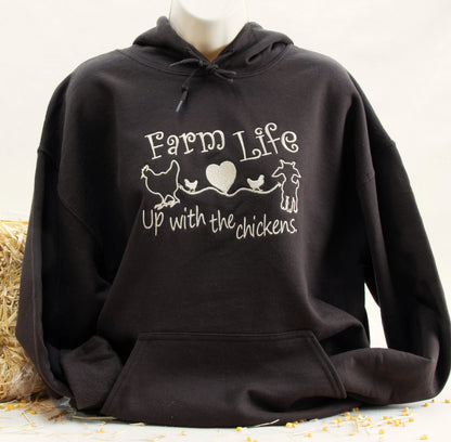 Custom Farm Name Embroidered Sweatshirt