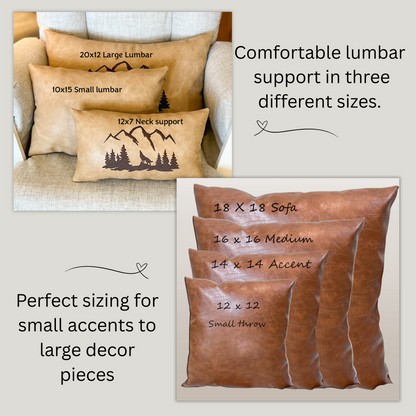 Coastal Cowboy Decor Pillow – Handmade Western Throw with Custom Brand Embroidery
