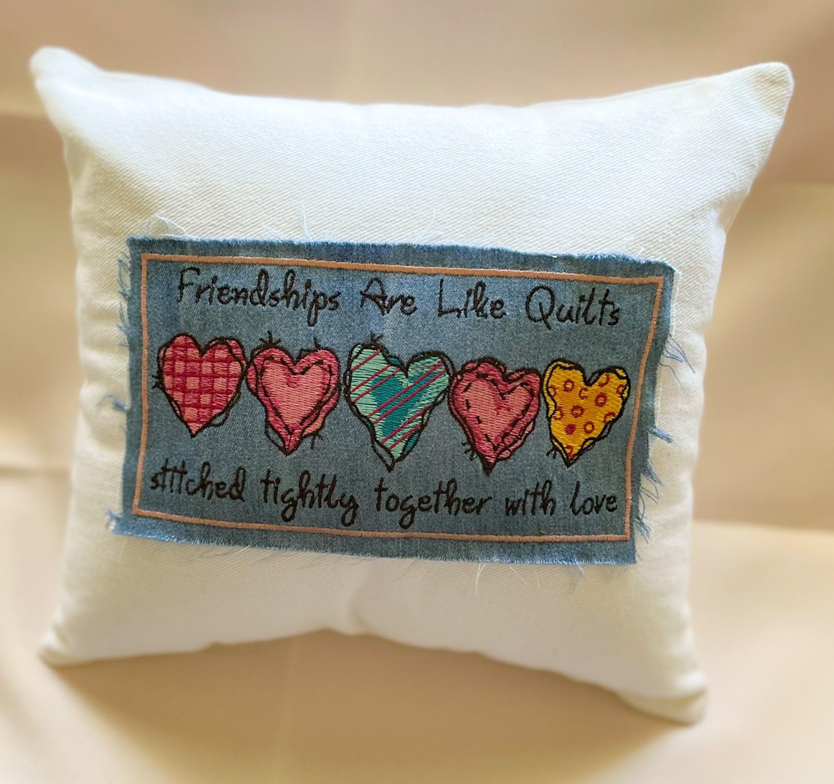 Best friend pillow gift for girlfriend and besties The Home and Hearth